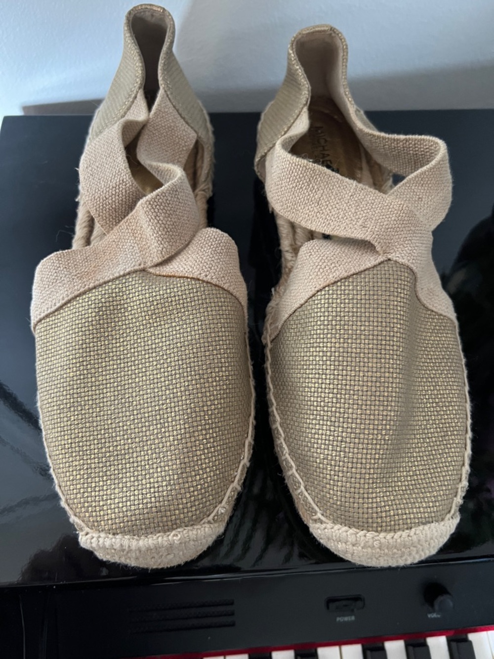 MICHAEL KORS Dana Espadrilles Size 8.5 - Picture 8 of 14